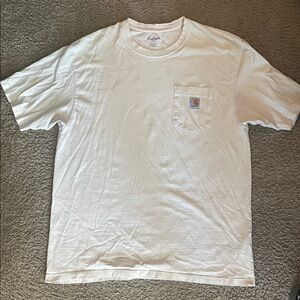 Carhartt Men's Classic Cream Tee with Pocket